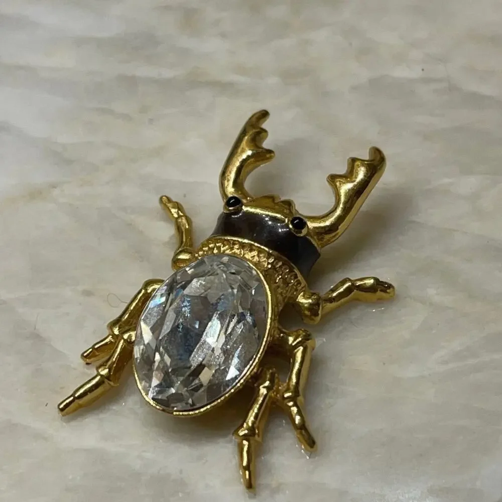 Lencia star collection Beetle crystal figurine